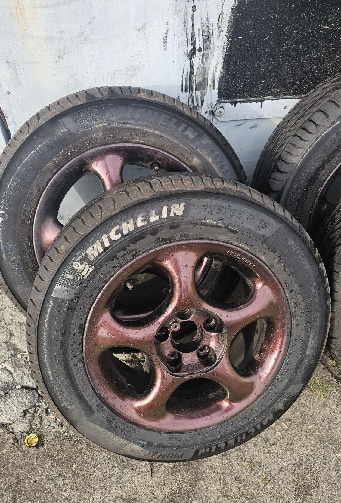 Opony michelin plus felgi