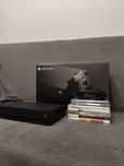 Xbox One X + pad + 7 gier super stan