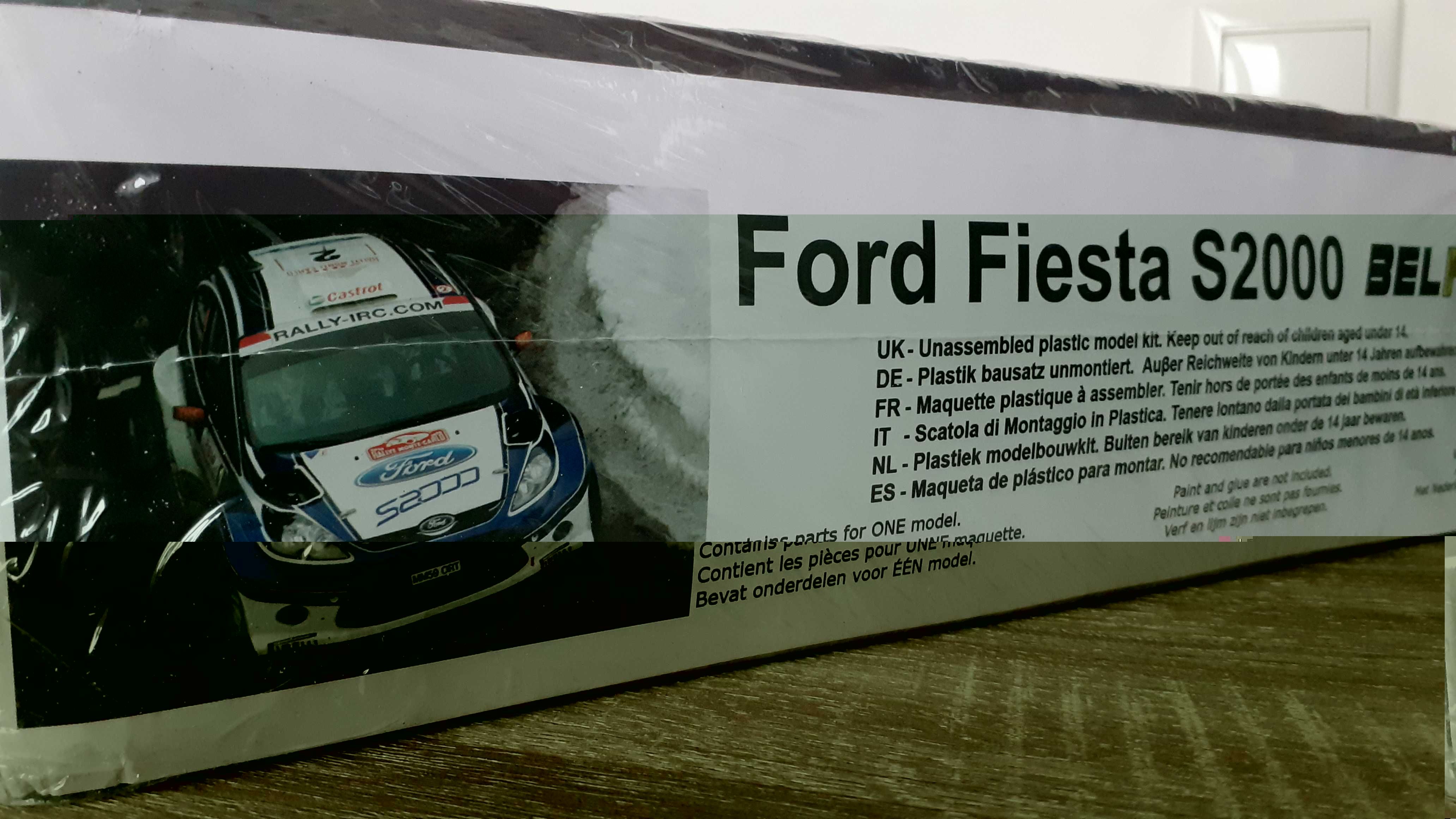 Ford Fiesta S2000, Belkits BEL-002, model do sklejania 1:24