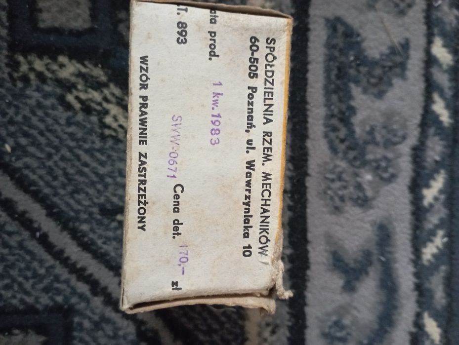 PRL ostrzałka do noży Bajka