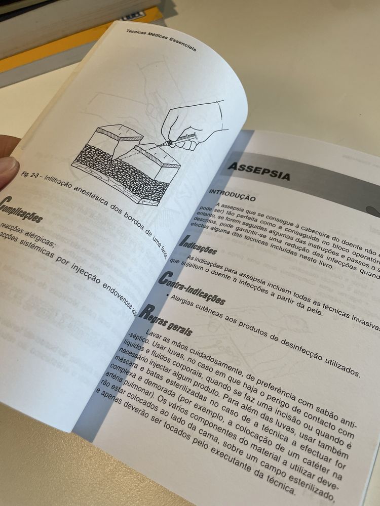 Livro “Tecnicas medicas essenciais”