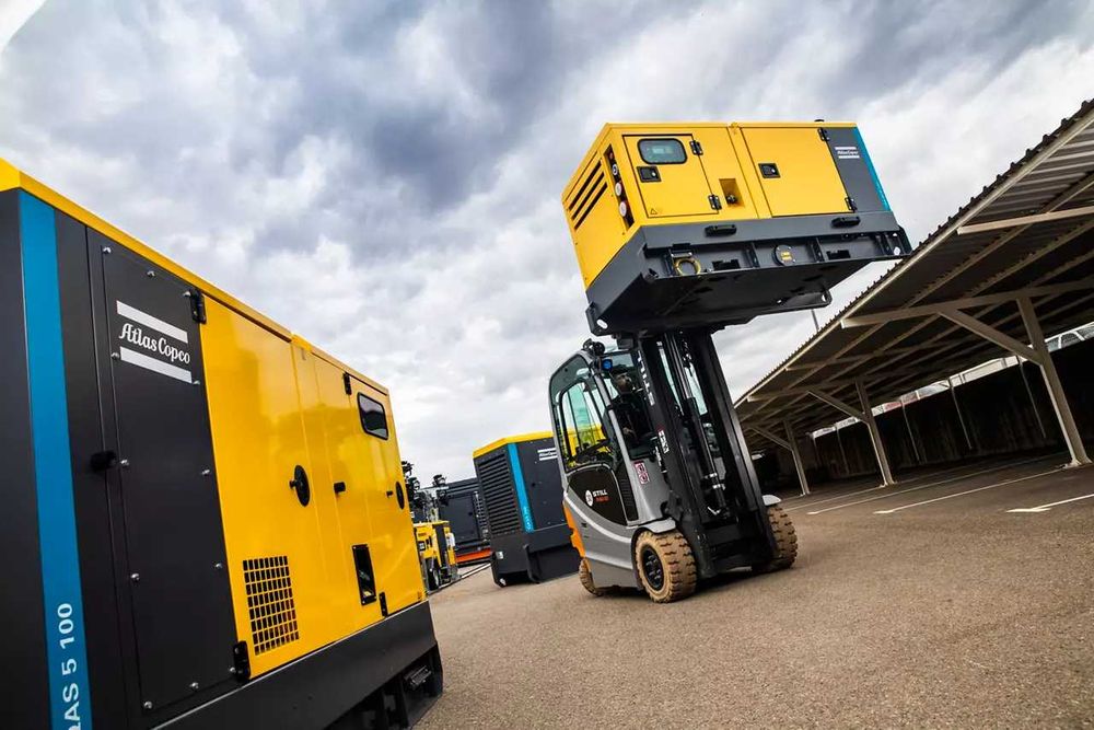 Agregat Prądotwórczy Atlas Copco QES 60 80/100 kW kva Generator NOWE