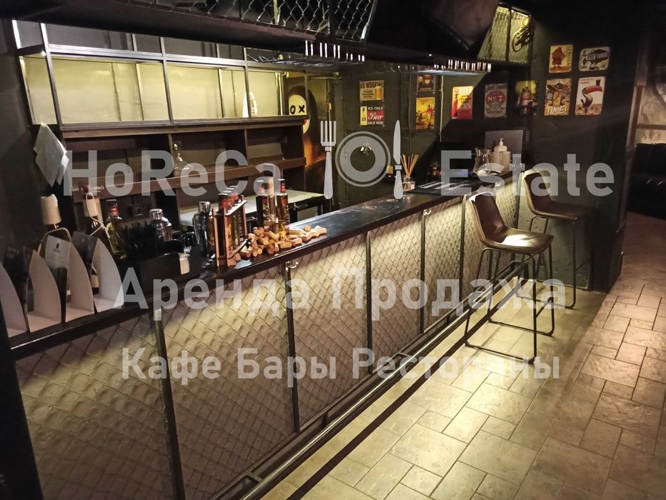 БЕЗ% Продажа. Фасад. Цоколь Кафе Паб Бар. 196м2 Подол