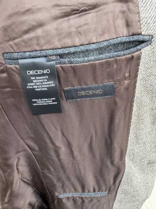 Blazer castanho com cotoveleiras Decenio