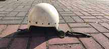 Kask orzeszek motocyklowy zabytkek
