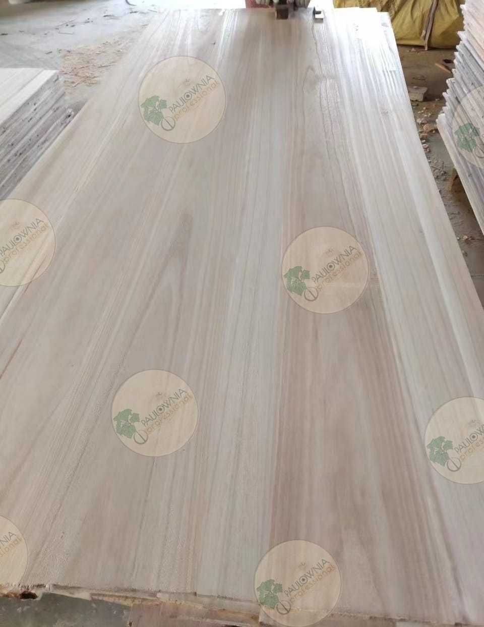 Painel lamelado de madeira de Paulownia