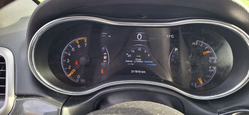 Jeep grand cherokee 5.7 hemi trailhawk  pneumatyka wk2  2016 full opcj