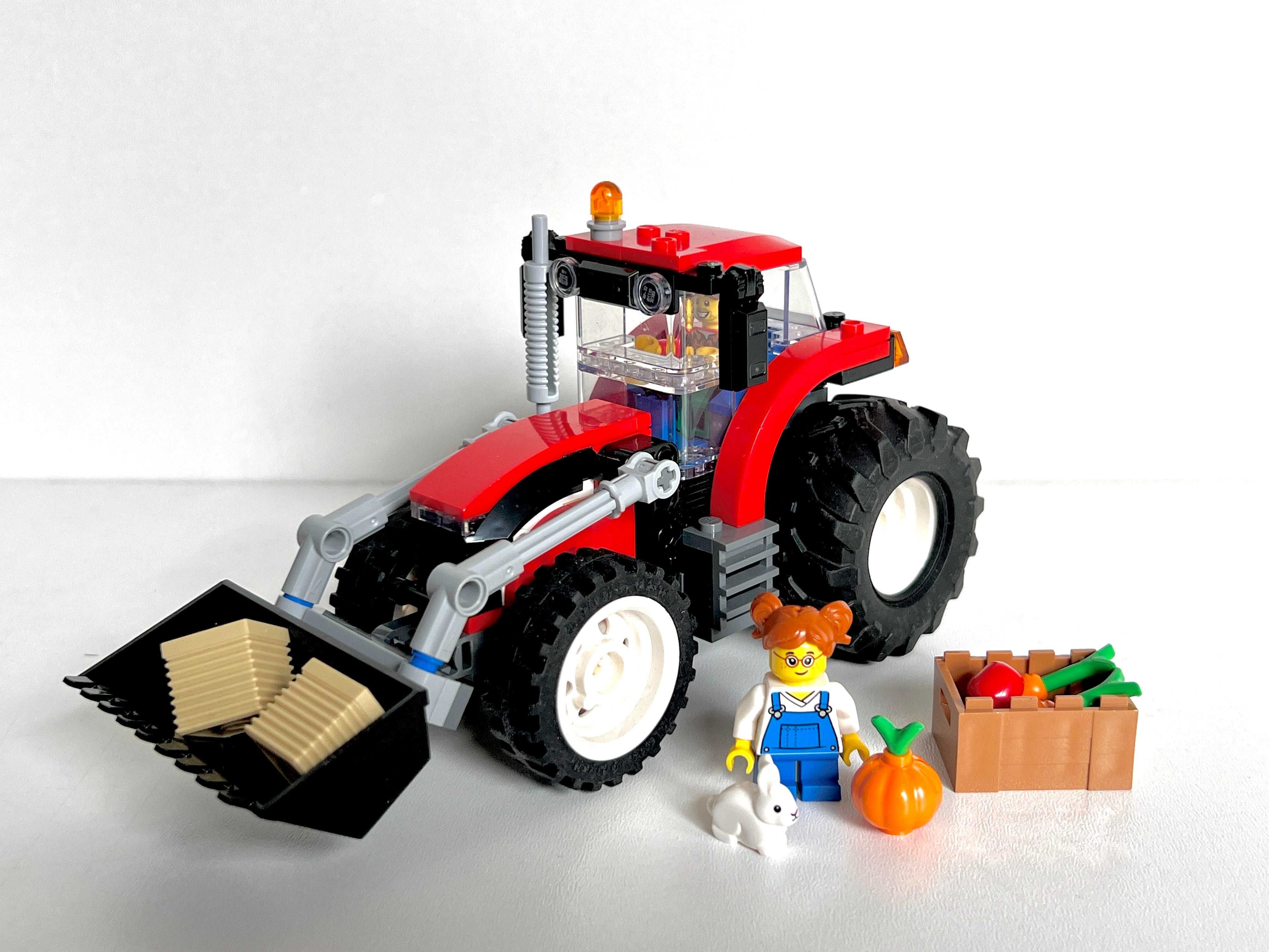 Lego City 60287 Traktor, ciągnik z ruchomą łyżką