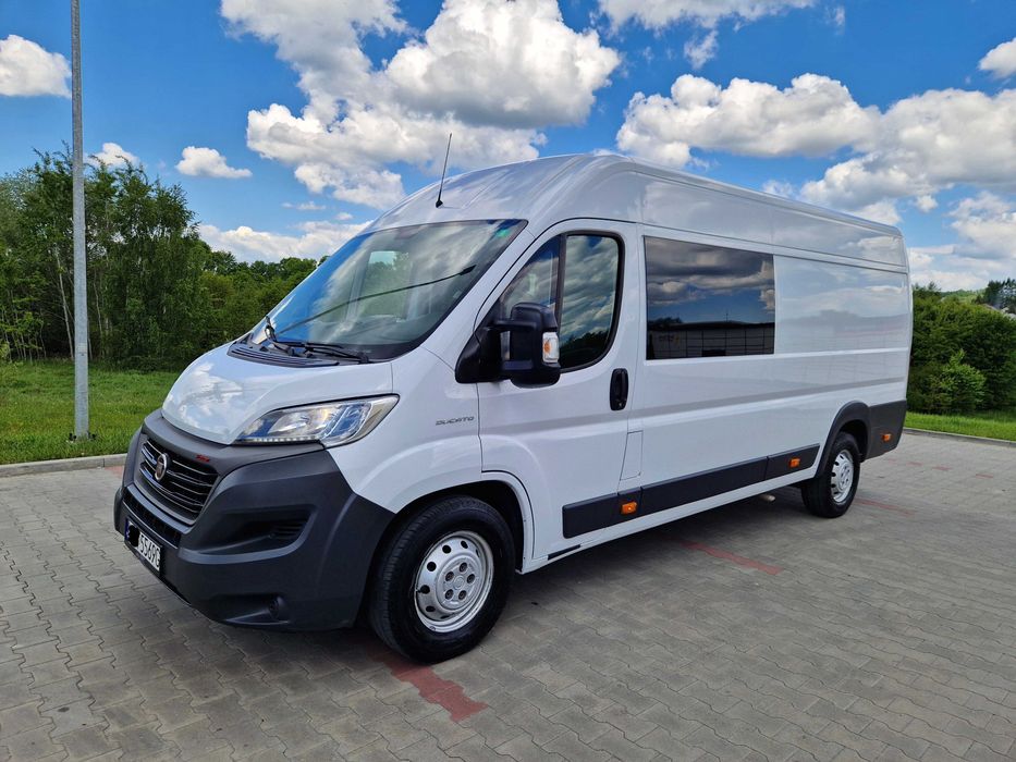 Fiat Ducato L4H2 MAX 180 Km 6 7 Osób Brygadówka Master F-Vat 23 %