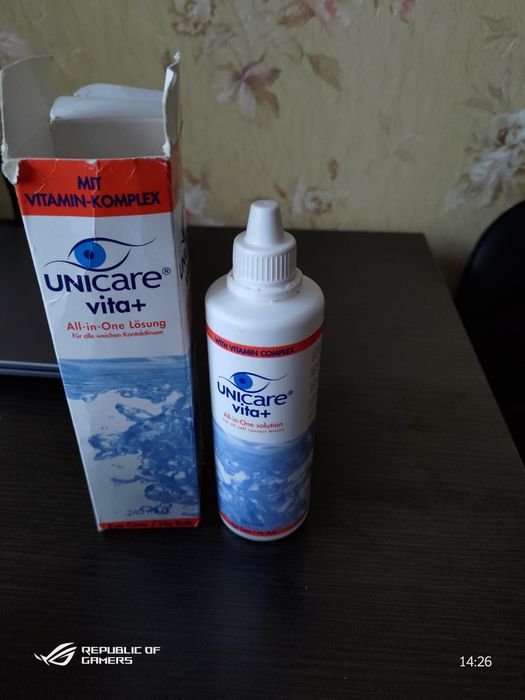 розчин для контактних лінз UNICARE Vita+ (All-in-One Solution)