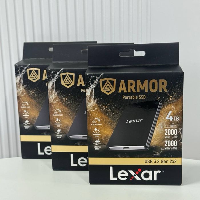 Lexar ARMOR 700 Portable SSD 4TB Накопичувач