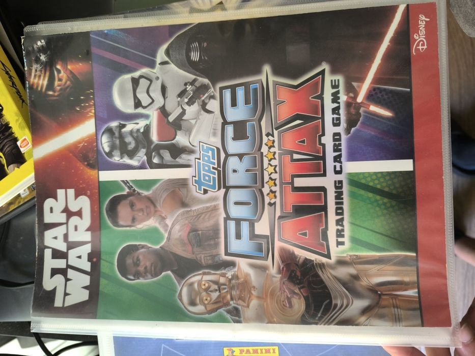 Cartas Star Wars Force Attax da Topps