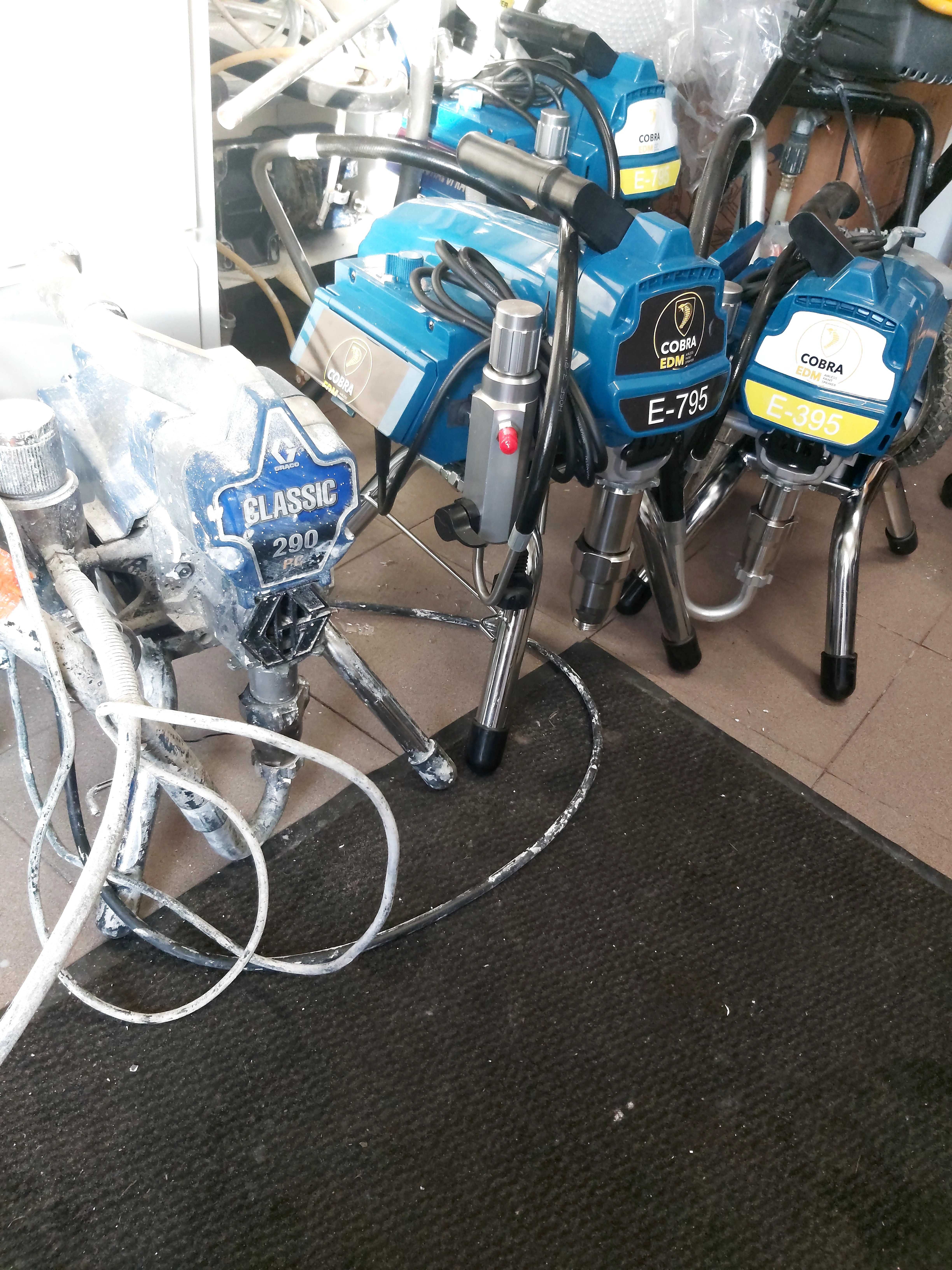 Agregat malarski do malowania  COBRA EDM395 ,220bar 2,8l/min 2200W