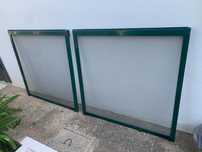 3 Redes Mosqueteiras de correr para janelas 105cmx107,5cmx4cm
