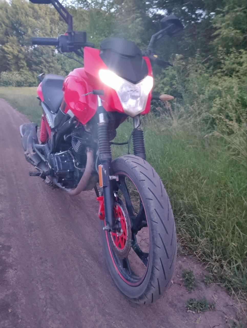 Породам мотоцикл spark sp200 r 27