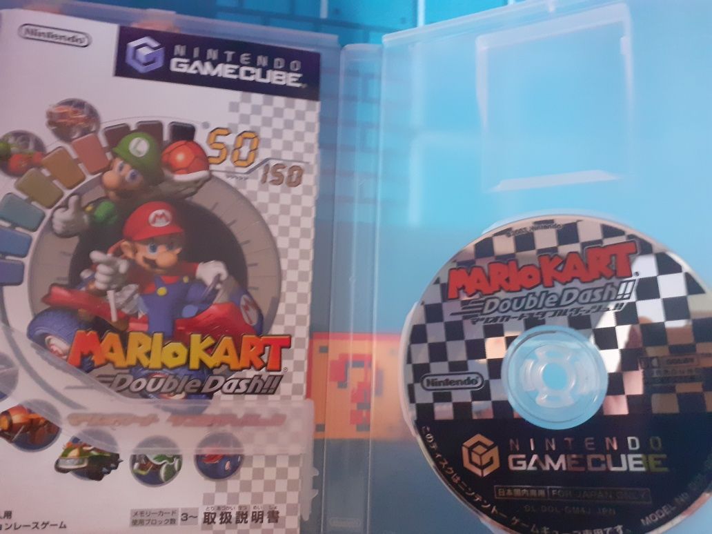 Nintendo gamecube jogos Mario