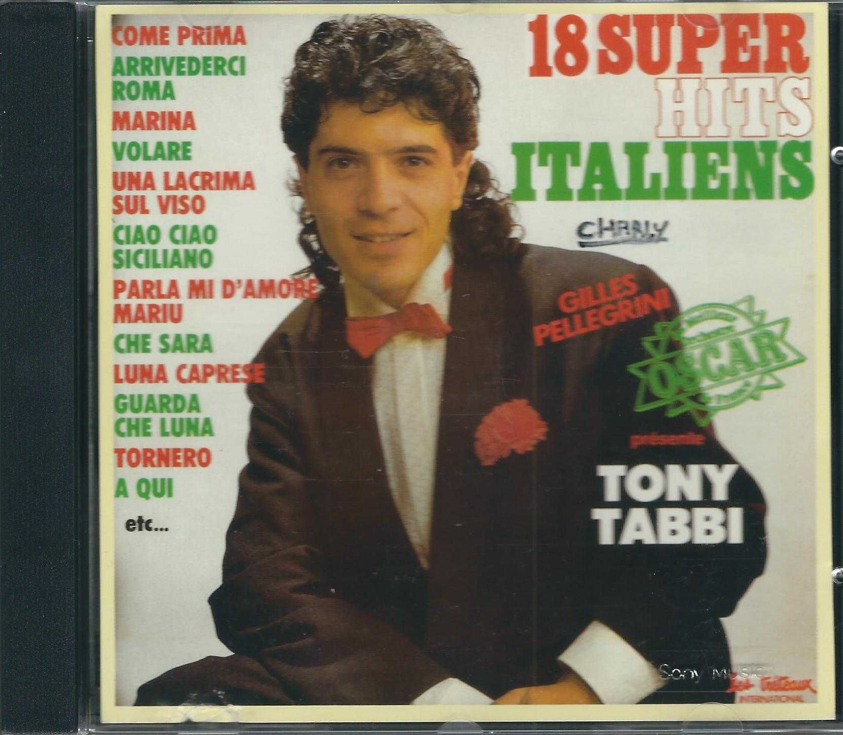 CD Tony (Umberto) Tabbi - 18 Super Hits Italiens (1986) Ciao Ciao Sici