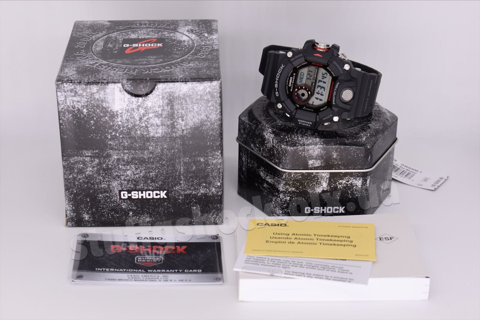 Casio G-Shock GW-9400-1 NEW ORIGINAL | Solar | Triple Sensor