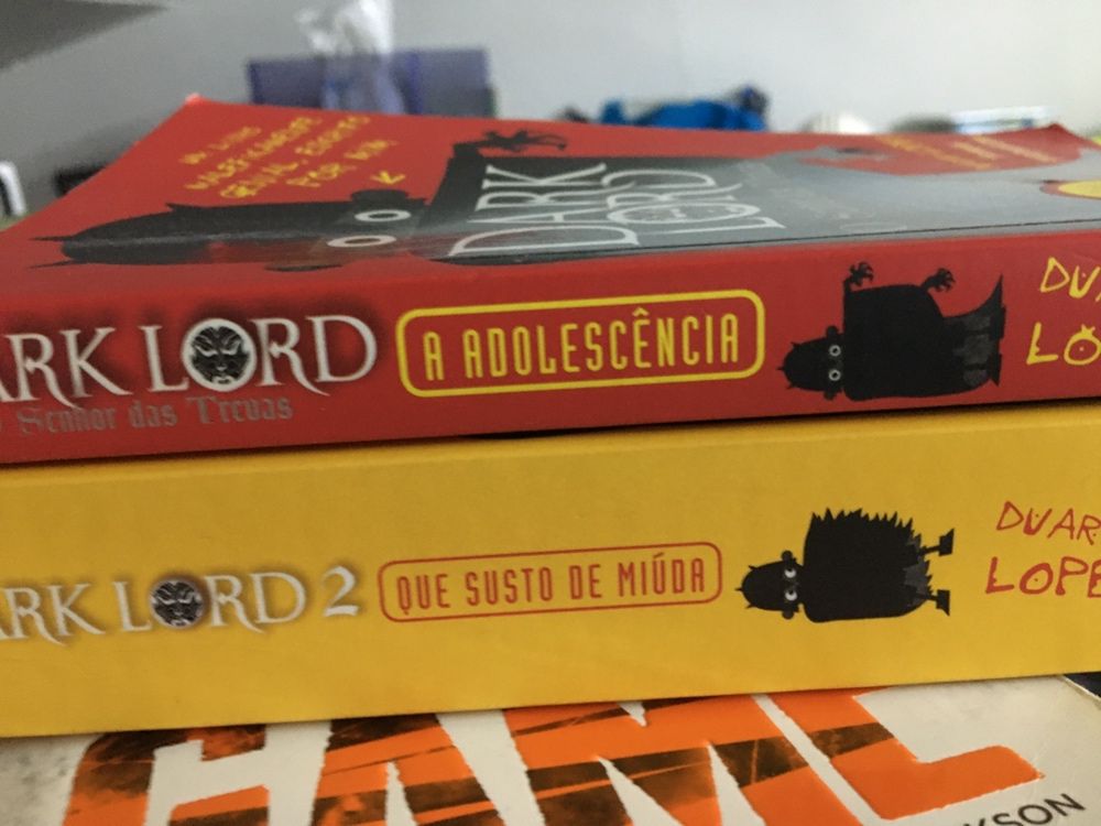 Livros Juvenis “Dark Lord” 1 e 2