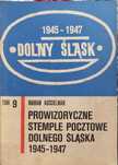 Książka PRL tom 9 Prowizoryczne stemple pocztowe 1945 - 1949