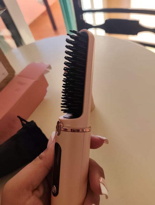 Escova de cabelo elétrica