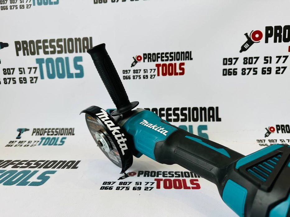 Акамуляторна Болгарка Makita DGA 554 36V5Ah Безщіткова УШМ 8500об/хв