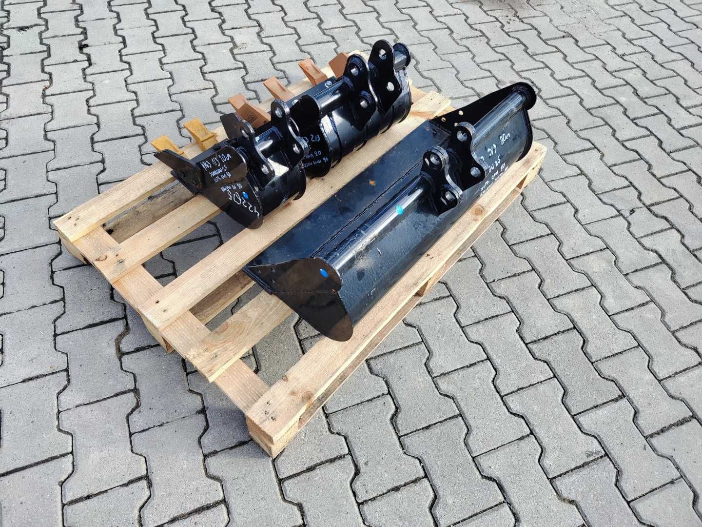 ŁYŻKA ŁYŻKI DO Minikoparki, koparki, zestaw 80 20 40 JCB CAT KUBOTA
