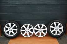 KOŁA FELGI ALUMINIOWE OPONY WIELOSEZONOWE OPEL ZAFIRA A B ASTRA H VECTRA C SIGNUM MERIVA B 16 5X110 ET40