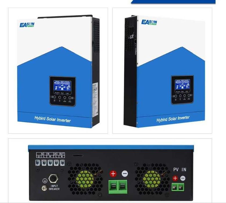 Гібридний інвертор EASUN  6.2 KW 48V, з WIFI в наявності