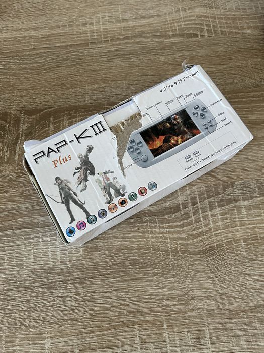 PAP-K3 PLUS 16GB – портативна ігрова консоль, 3000 ігор в 1, 64 BIT