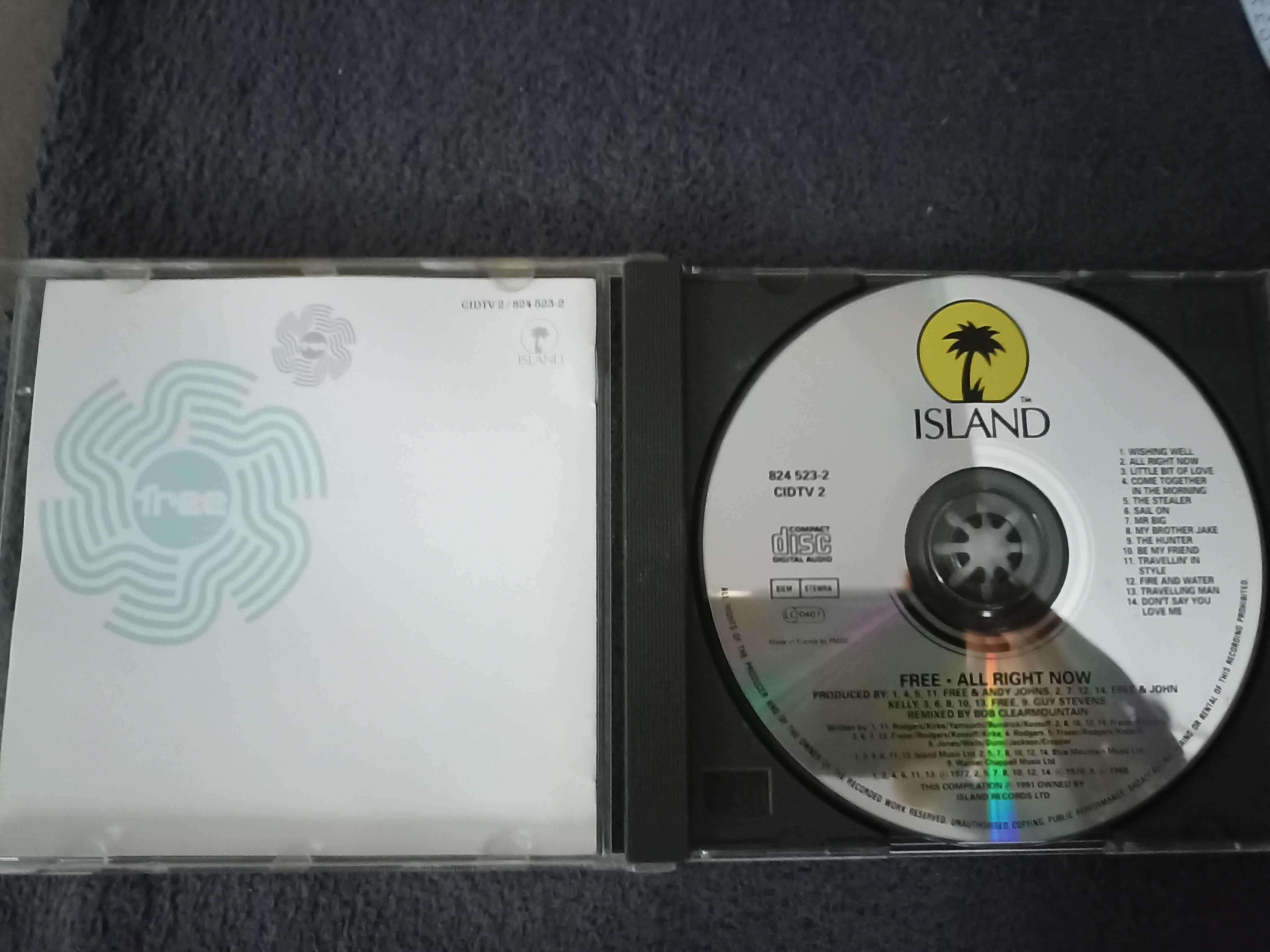 Płyta CD The Best of Free All Right Now