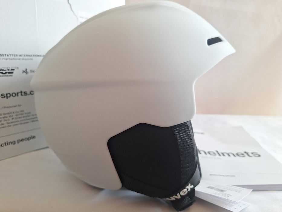 Kask narciarski juniorski Uvex Viti White Matt S 51-55cm