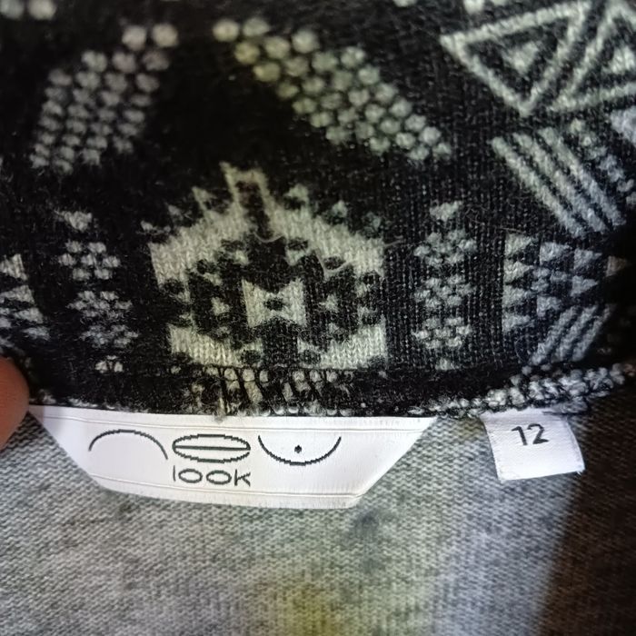 Tunika sweter długi L