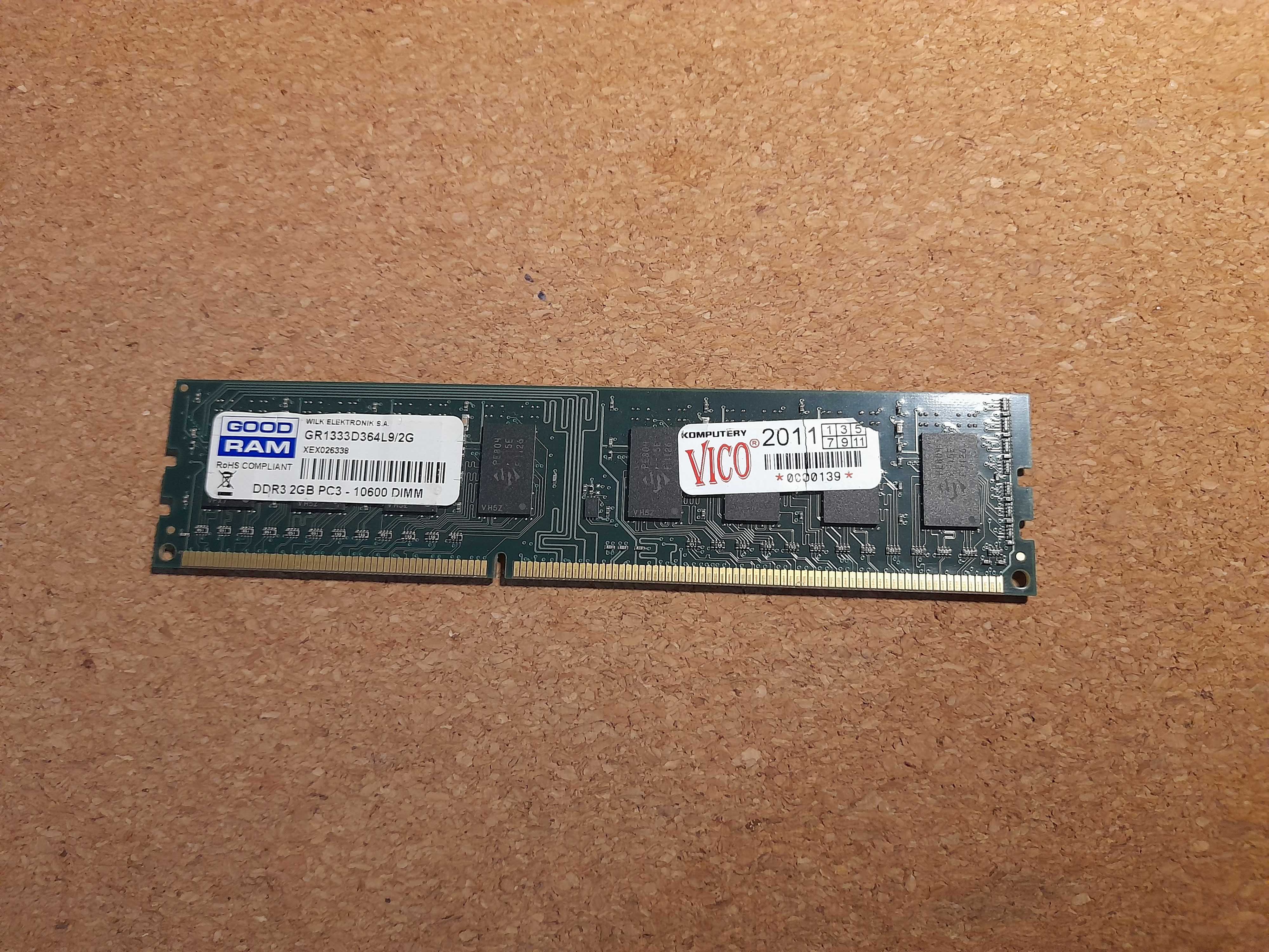 Pamięć RAM ddr3 4GB