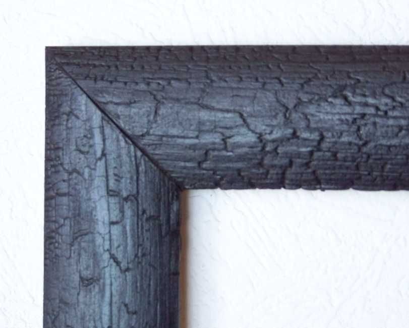 Opalona rama do obrazu lustra na zamówienie 50 x 50 cm