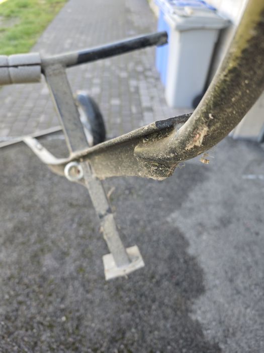 Wózek slipowy do łodzi łódki solidny