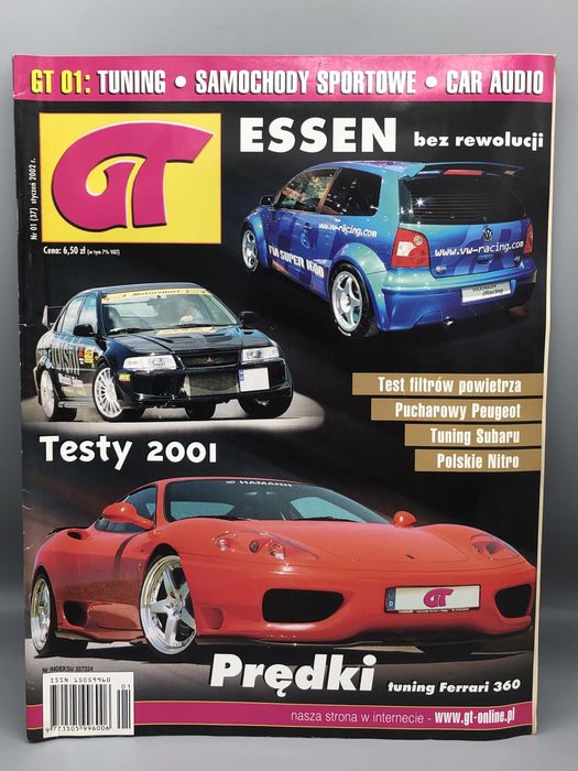 GT Tuning 01/2002 – Samochody sportowe, car audio, tuning, testy