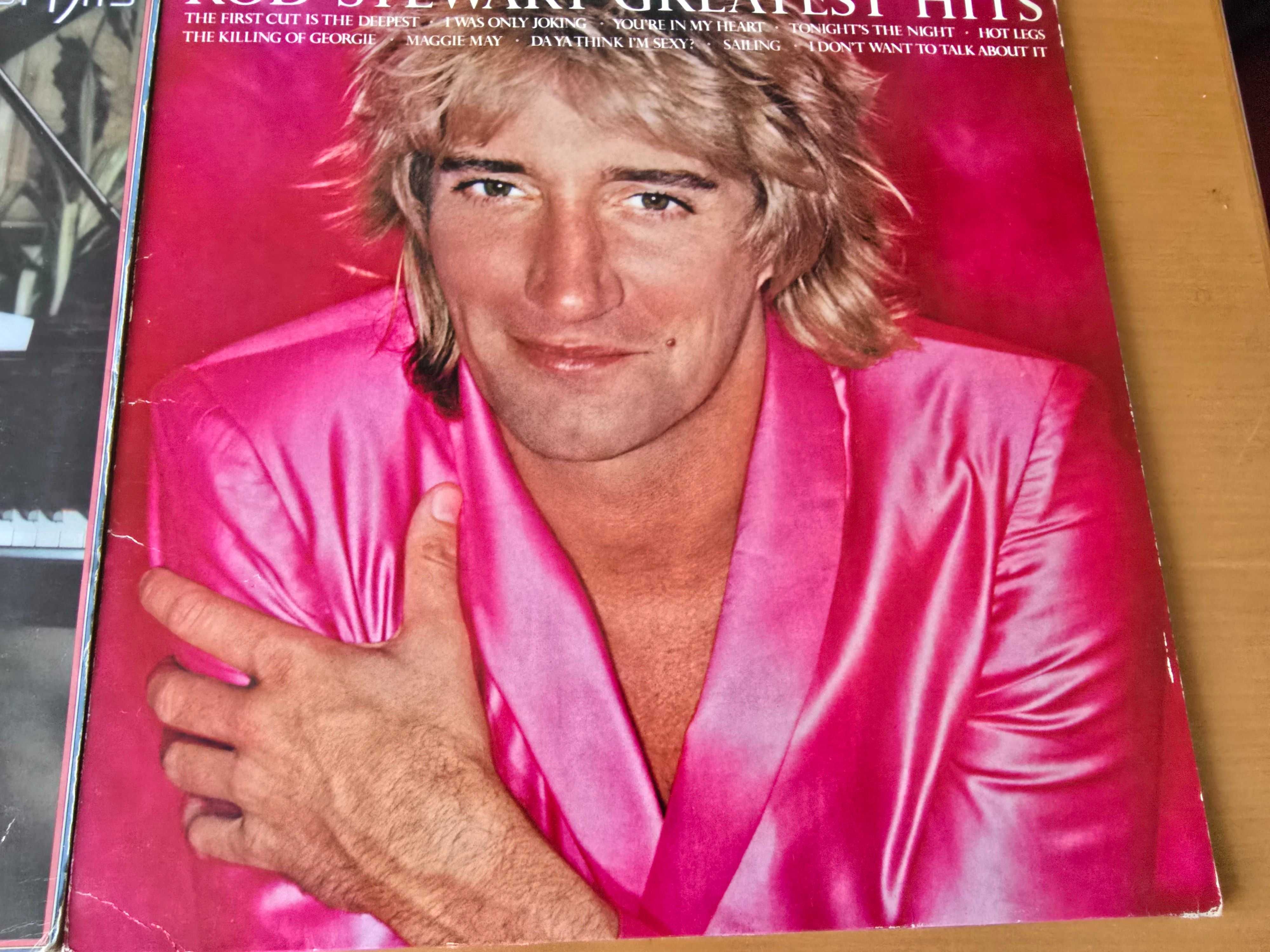 Płyty winylowe: ELTON JOHN , ROD STEWART - stare wydania - same hity
