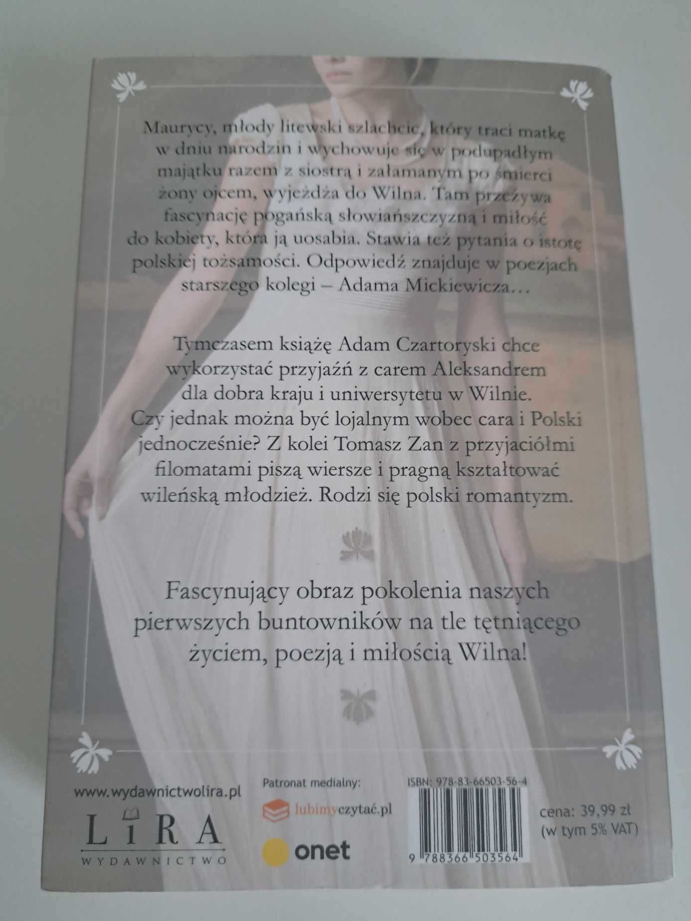 Romantyczni Dorota Ponińska literatura piękna