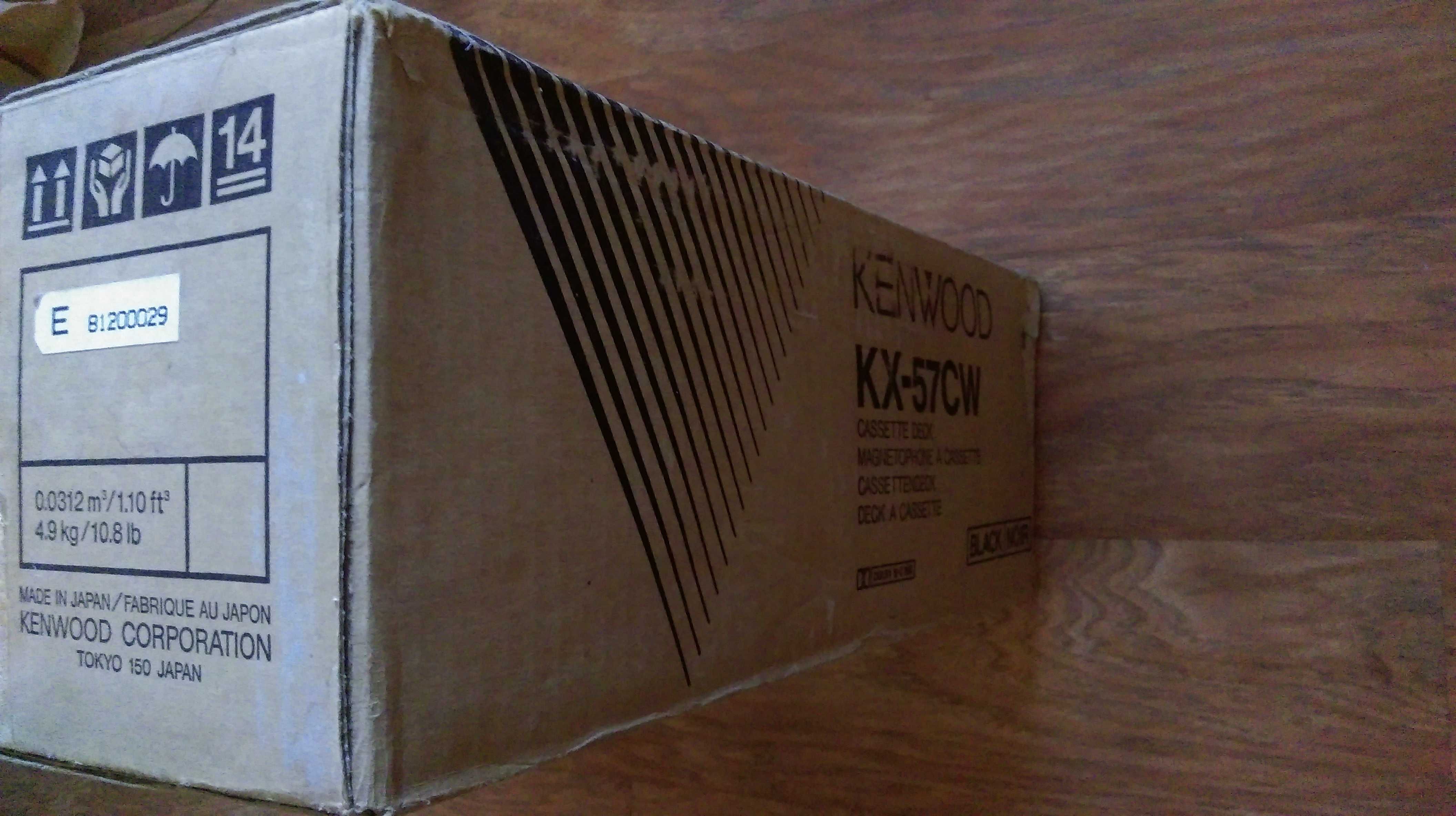 Kenwood KX-57CW - коробка , упаковка (для  кассетной деки).