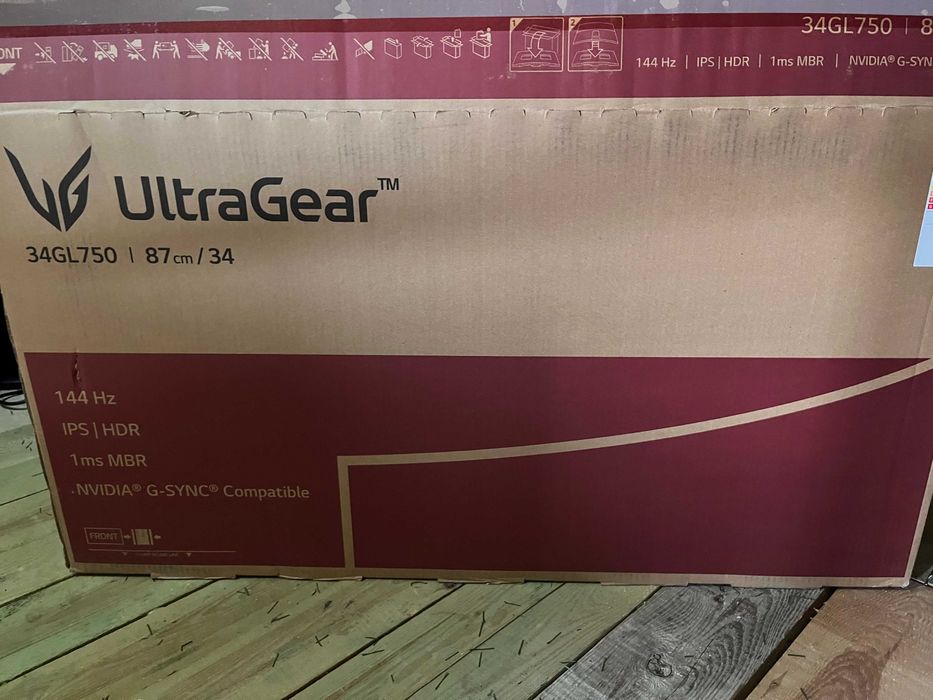 Monitor LG UltraGear 34" 144hz