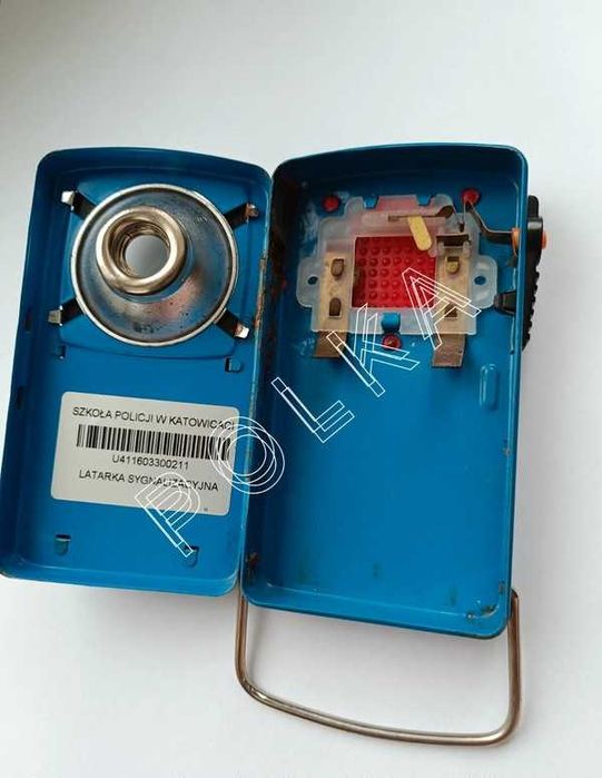 Latarka sygnalizacyjna 143 k-s 1988 PRL militaria