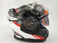 WYPRZEDAŻ Kask Szczękowy Blenda LS2 FF901 Advant X Spectrum Red