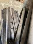 Slupki metalowe ogrodzeniowe z kat.50 mmx 50 mm scianka 5 mm
