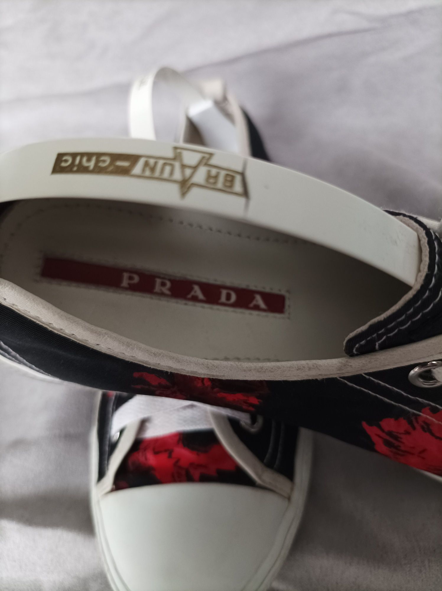 Prada oryginalne buty nylon Black