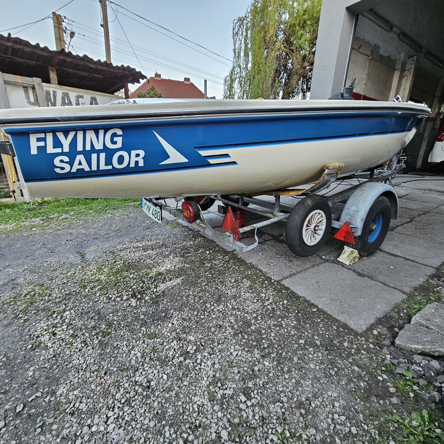 Żaglówka BWC Flying Sailor z przyczepami