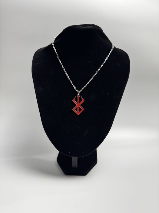 Colar Berserk Vermelho