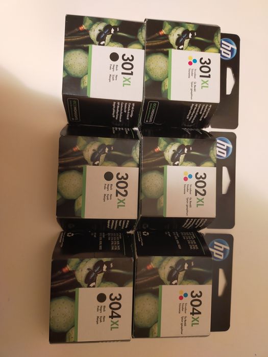 Vendo tinteiros 301xl,302xl,304xl. Novos e originais