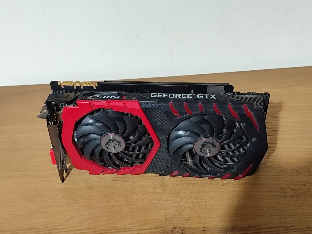 Placa de Vídeo MSI GeForce GTX 1080 Gaming X 8GB – Usada, como nova.