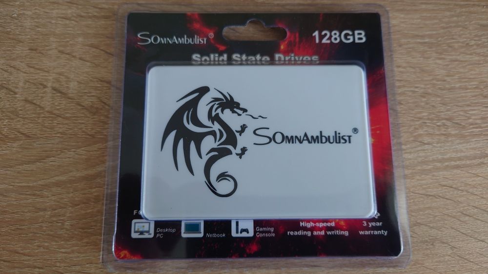 Нові SSD SomnAmbulist 128 gb, 256 gb, 360 gb, Нові